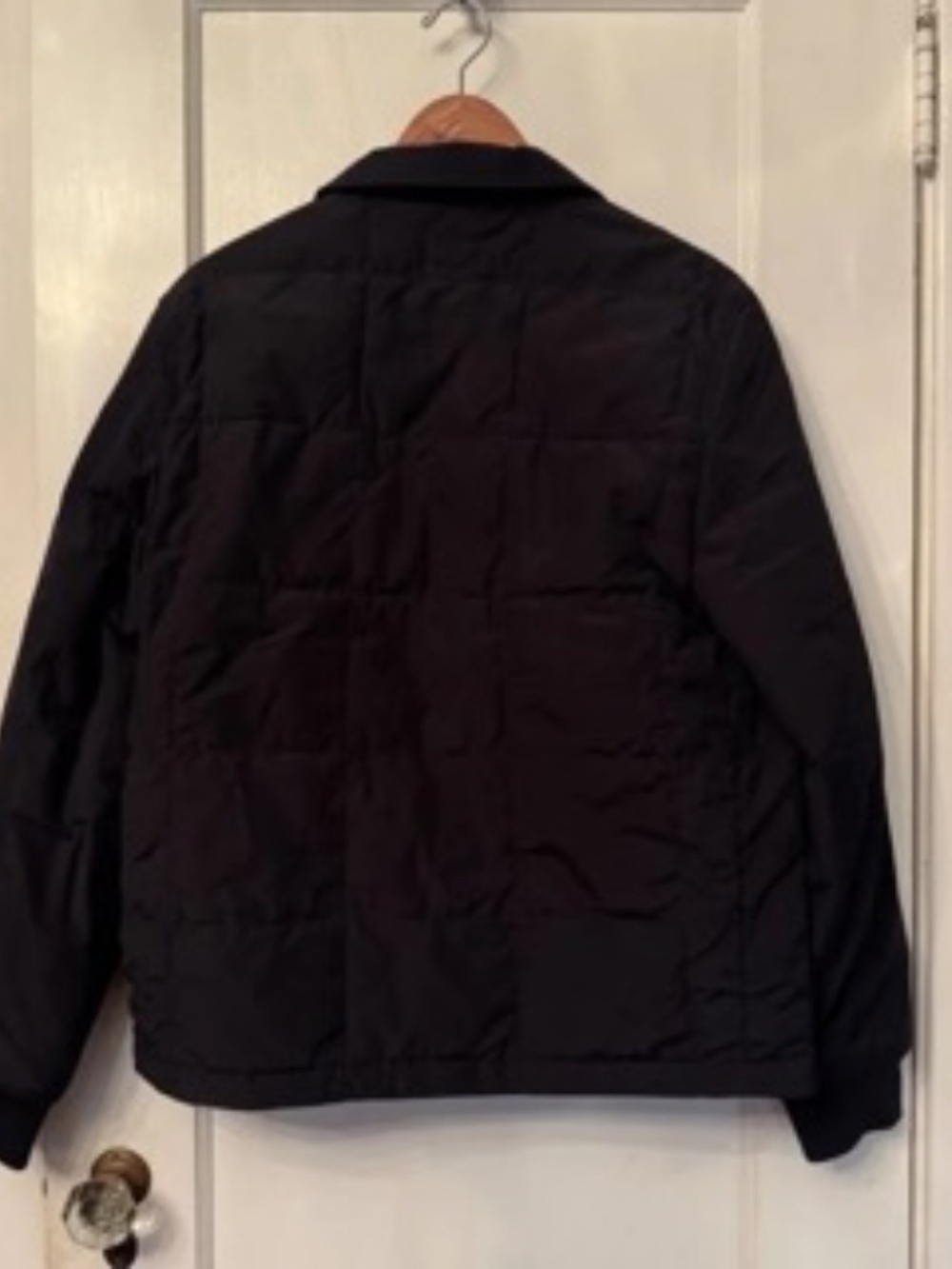 J. Crew Box-quilt insulated jacket with PrimaLoft * Navy Ink * Medium - Picture 2 of 7